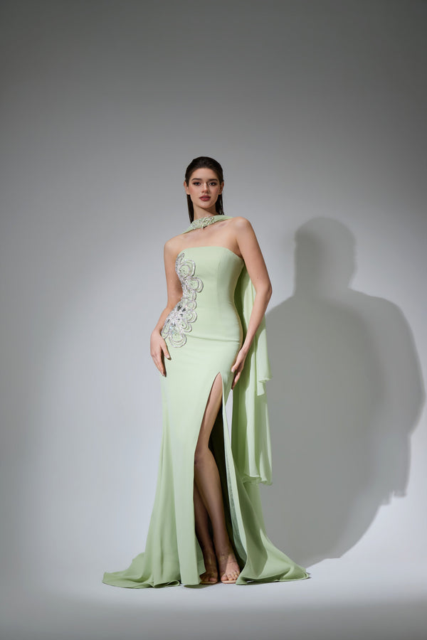 Delphine Valmont — Formal Evening Gown, alternate view 2