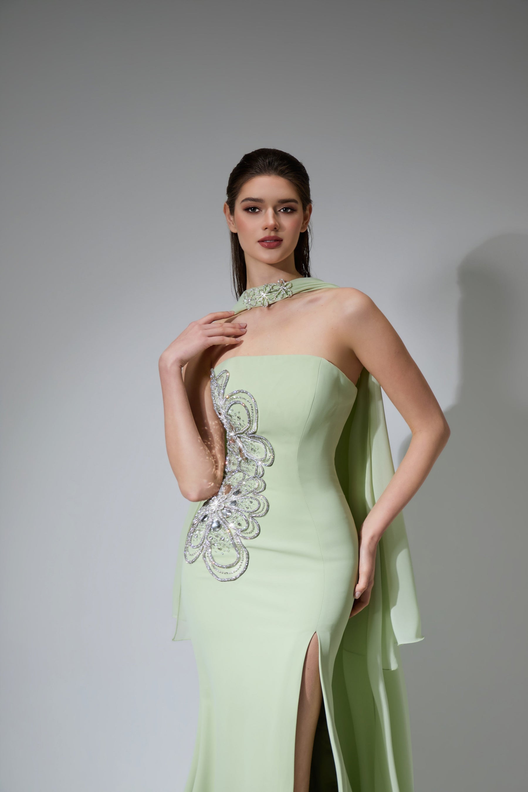 Delphine Valmont — Formal Evening Gown, alternate view 4