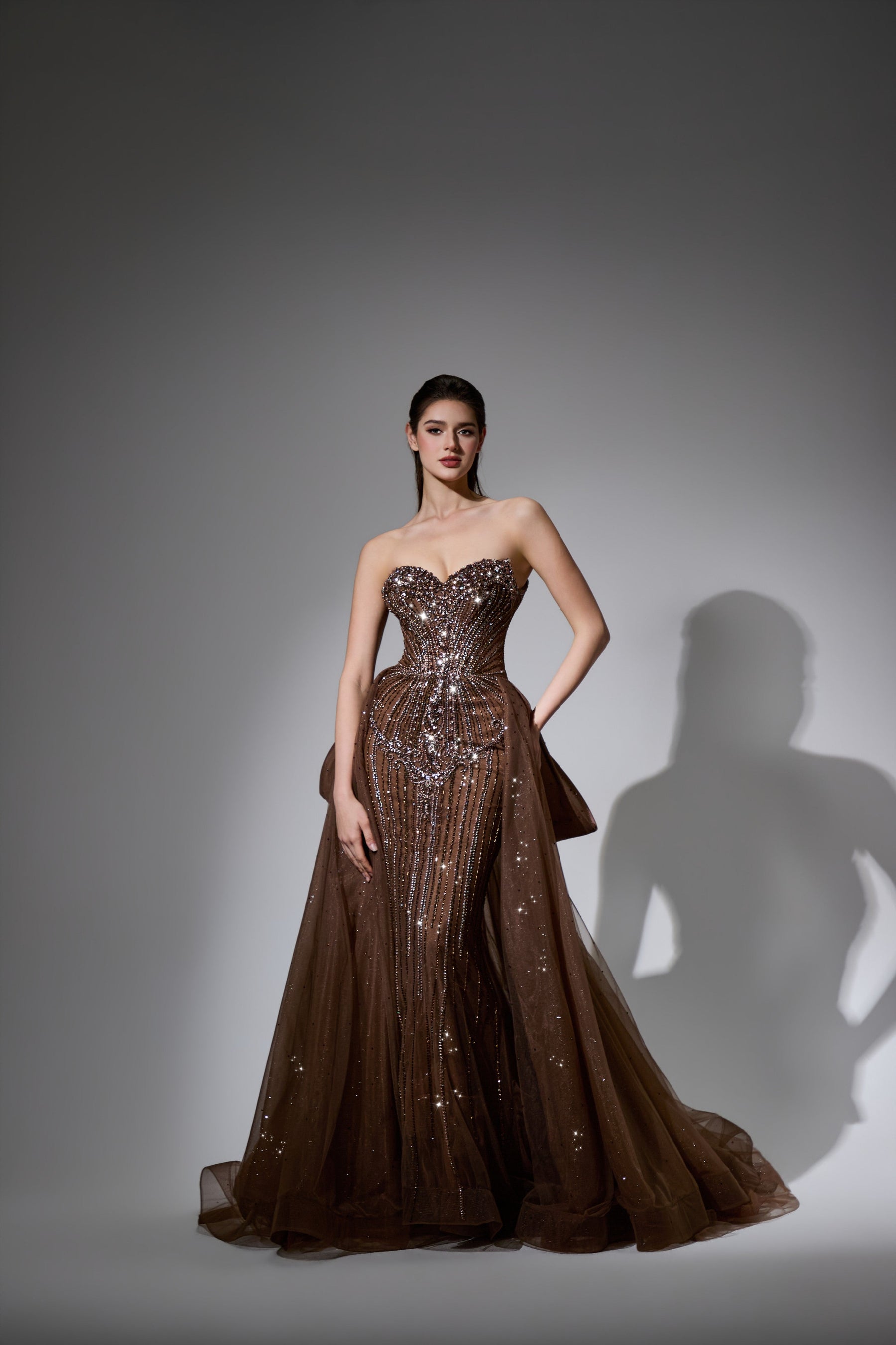 Marceline Valmont — Formal Evening Gown, alternate view 2