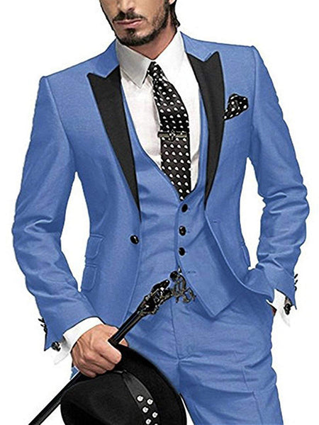 Men's Three-piece Suit Bridegroom Best Man Wedding Suit Men - Opulent Empire