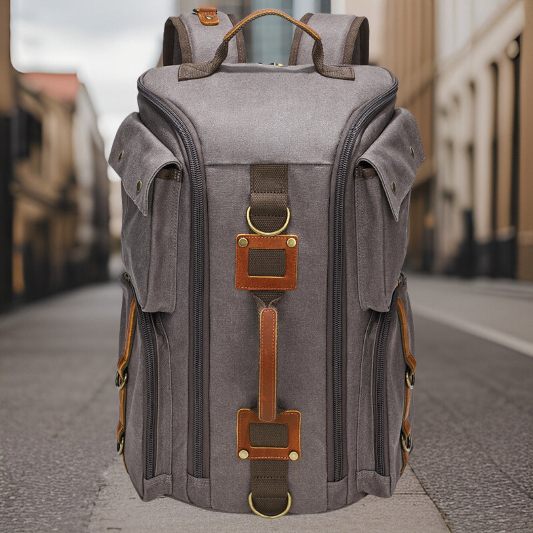 Andrew™ — Premium Travel Canvas Backpack, alternate view 3
