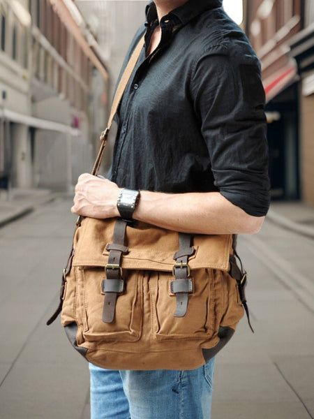 Armand™ | Hochwertige Canvas Kuriertasche - Opulent Empire