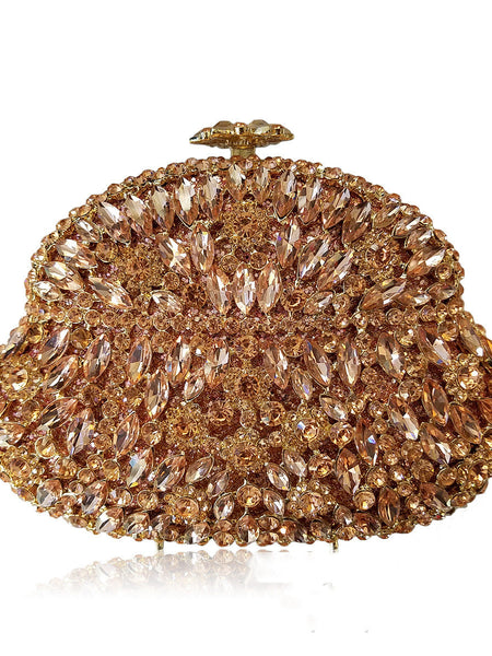 Women's Fashion Simple Rhinestone Evening Bag