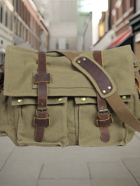 Armand™ | Hochwertige Canvas Kuriertasche - Opulent Empire