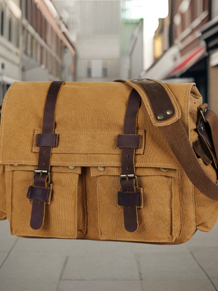 Armand™ | Hochwertige Canvas Kuriertasche - Opulent Empire