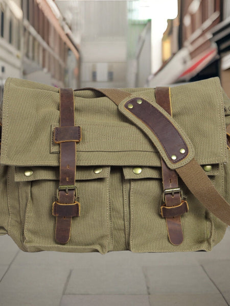 Armand™ | Hochwertige Canvas Kuriertasche - Opulent Empire