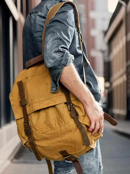 Ruben™ | Modische Lässige Segeltuchrucksack - Opulent Empire