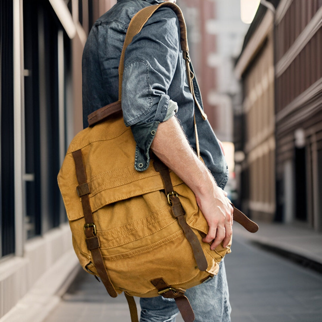 Ruben™ — Casual Canvas Backpack