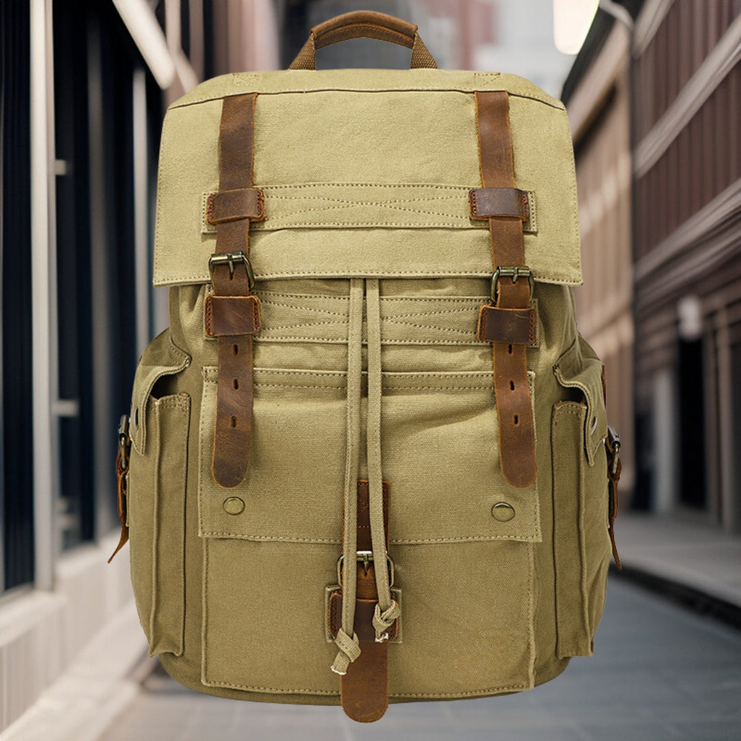 Ruben™ — Casual Canvas Backpack, alternate view 4
