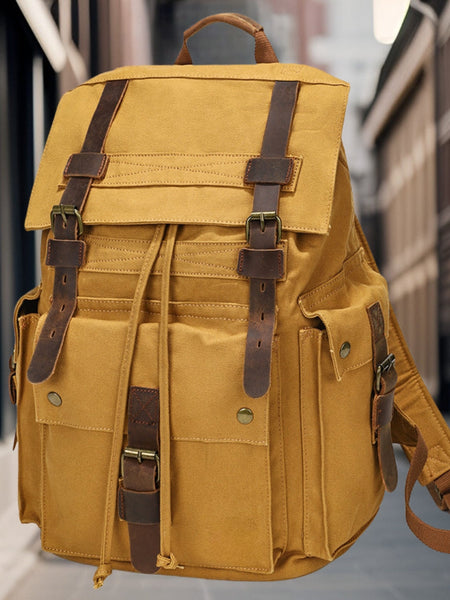 Ruben™ | Modische Lässige Segeltuchrucksack - Opulent Empire