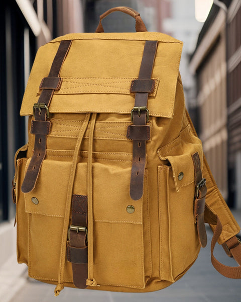 Ruben™ | Modische Lässige Segeltuchrucksack - Opulent Empire