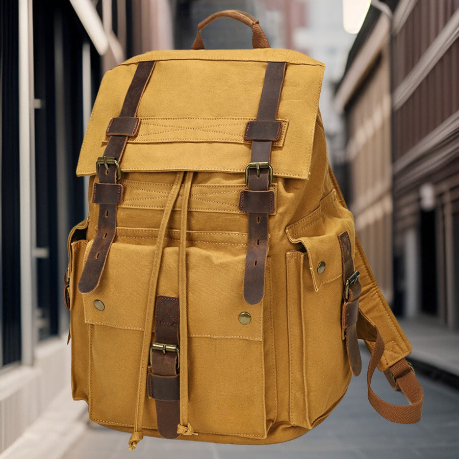 Ruben™ — Casual Canvas Backpack, alternate view 2