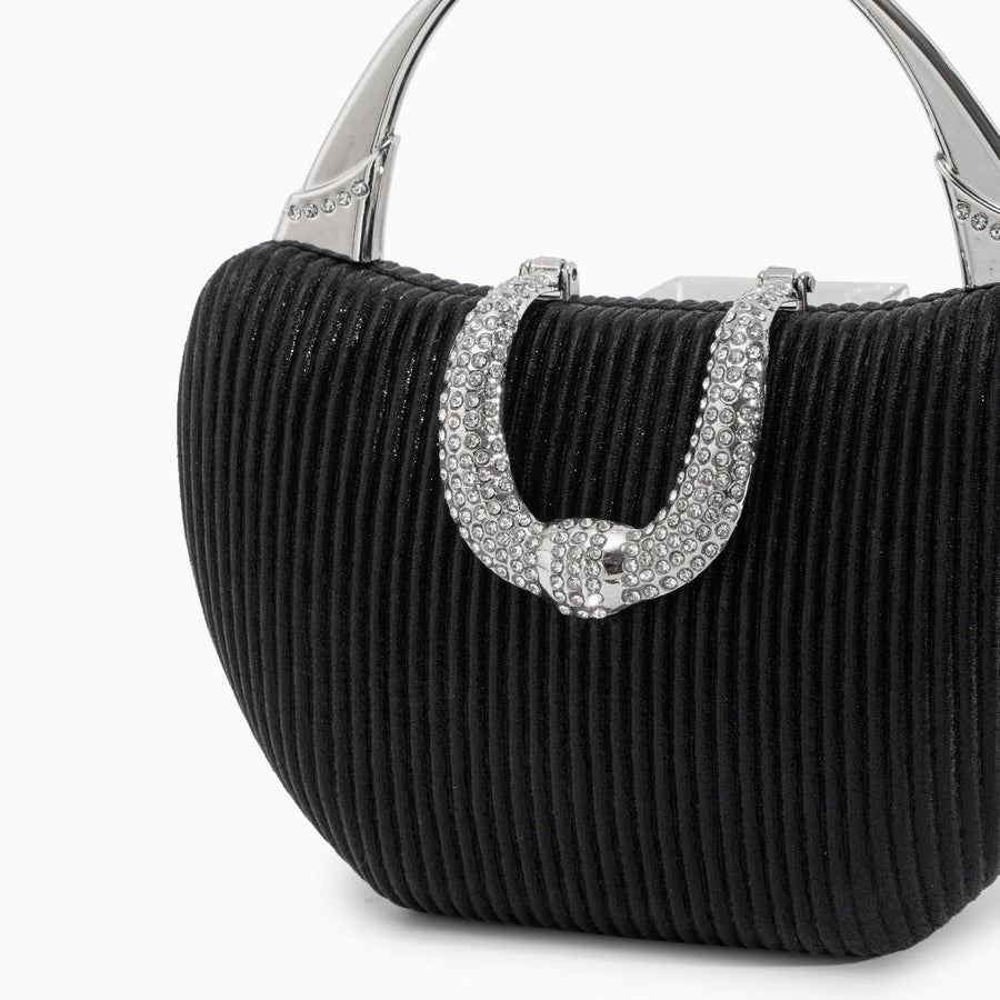 Fancy Metallic Evening Handbag - Opulent Empire