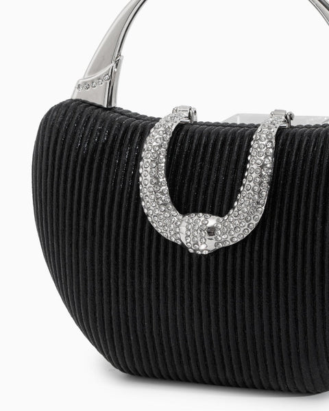 Fancy Metallic Evening Handbag