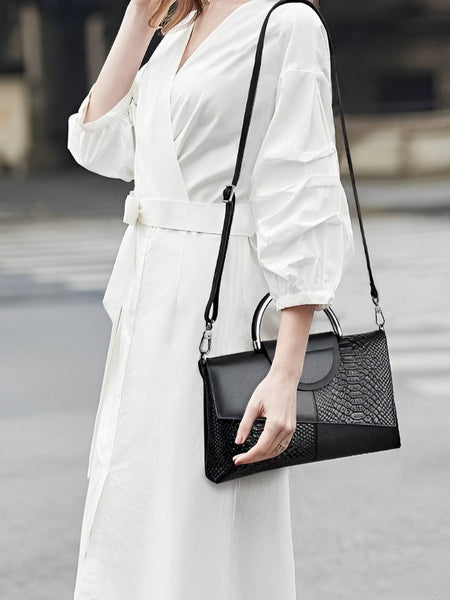 Maddy Soft Leather Shoulder Bag - Opulent Empire