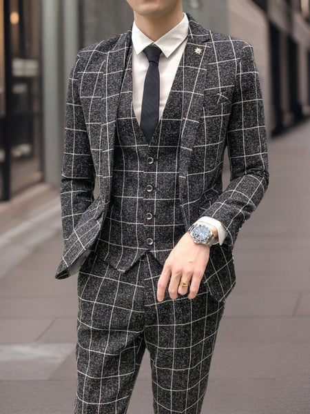 Xander™ | Deluxe Slim-Fit Three-Piece Suit