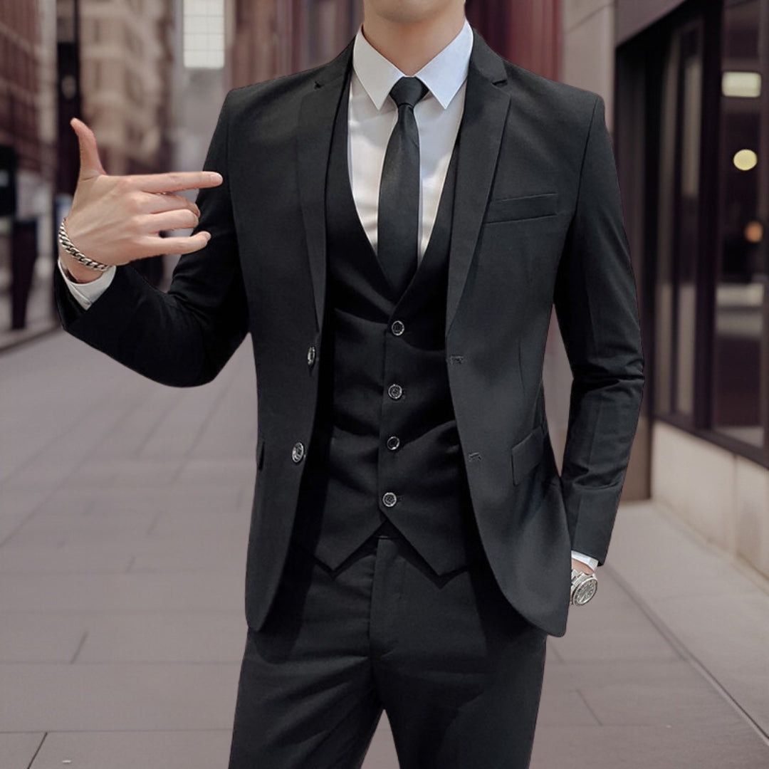 Theodoros™ — Luxurious 3-Piece Business Suit, alternate view 2