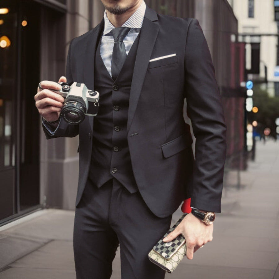 Benedikt™ | Finest 3-Piece Slim Suit