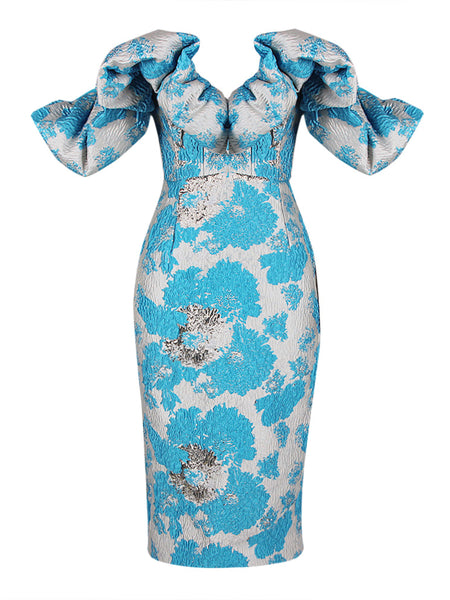 Sleeveless Midi Bodycon Dress with Pleats and Open Back for an Elegant Look