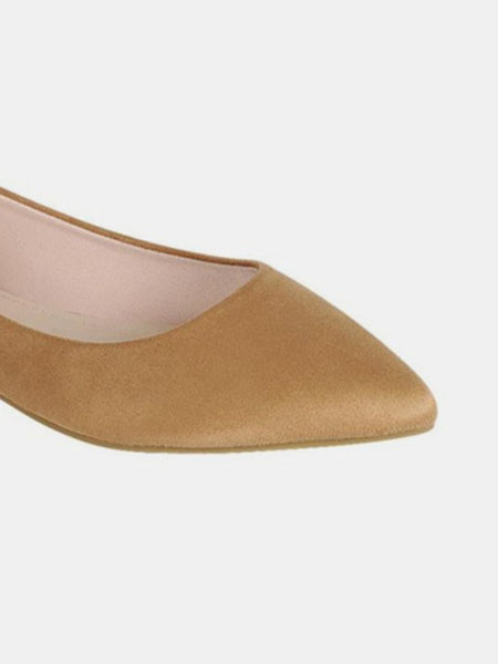 Forever Link Pointy Toe Slip On Flat Loafers - Opulent Empire