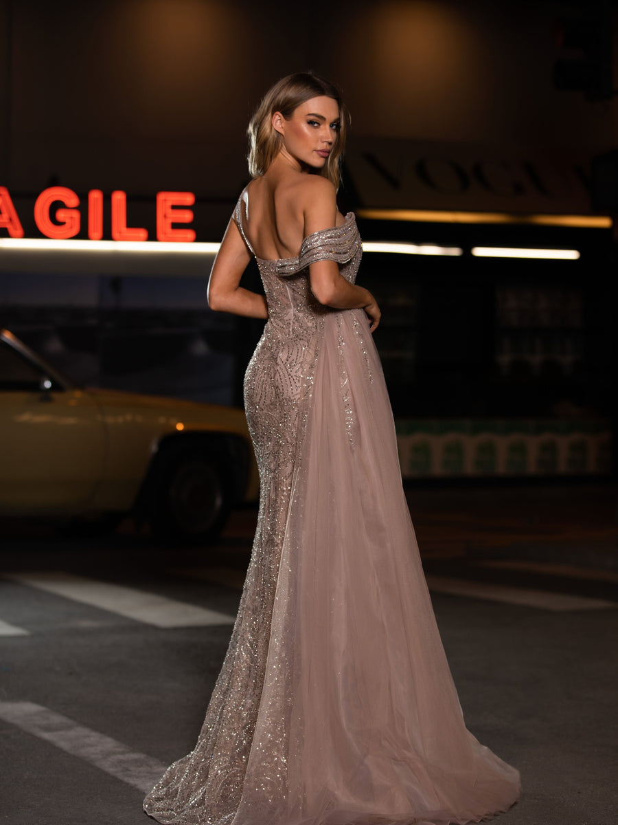 Evening Gowns: Style 5294 - Opulent Empire