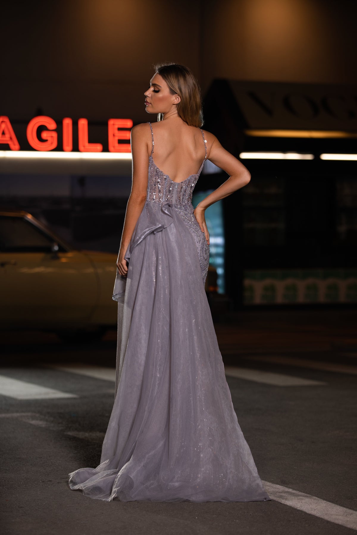 Lucienne Montclair — Formal Evening Gown, alternate view 5