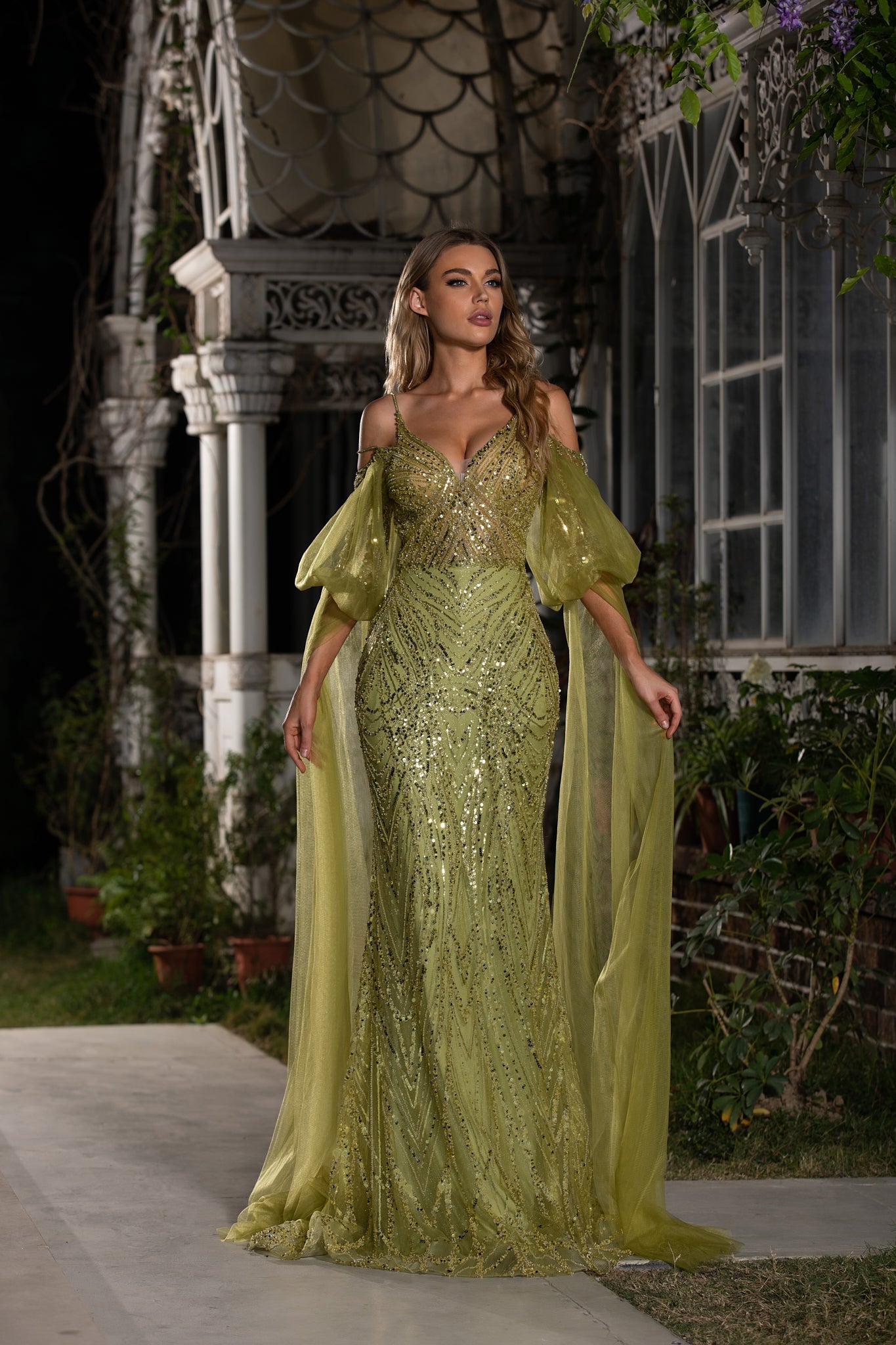 Magnolia Laurent — Formal Evening Gown, alternate view 3