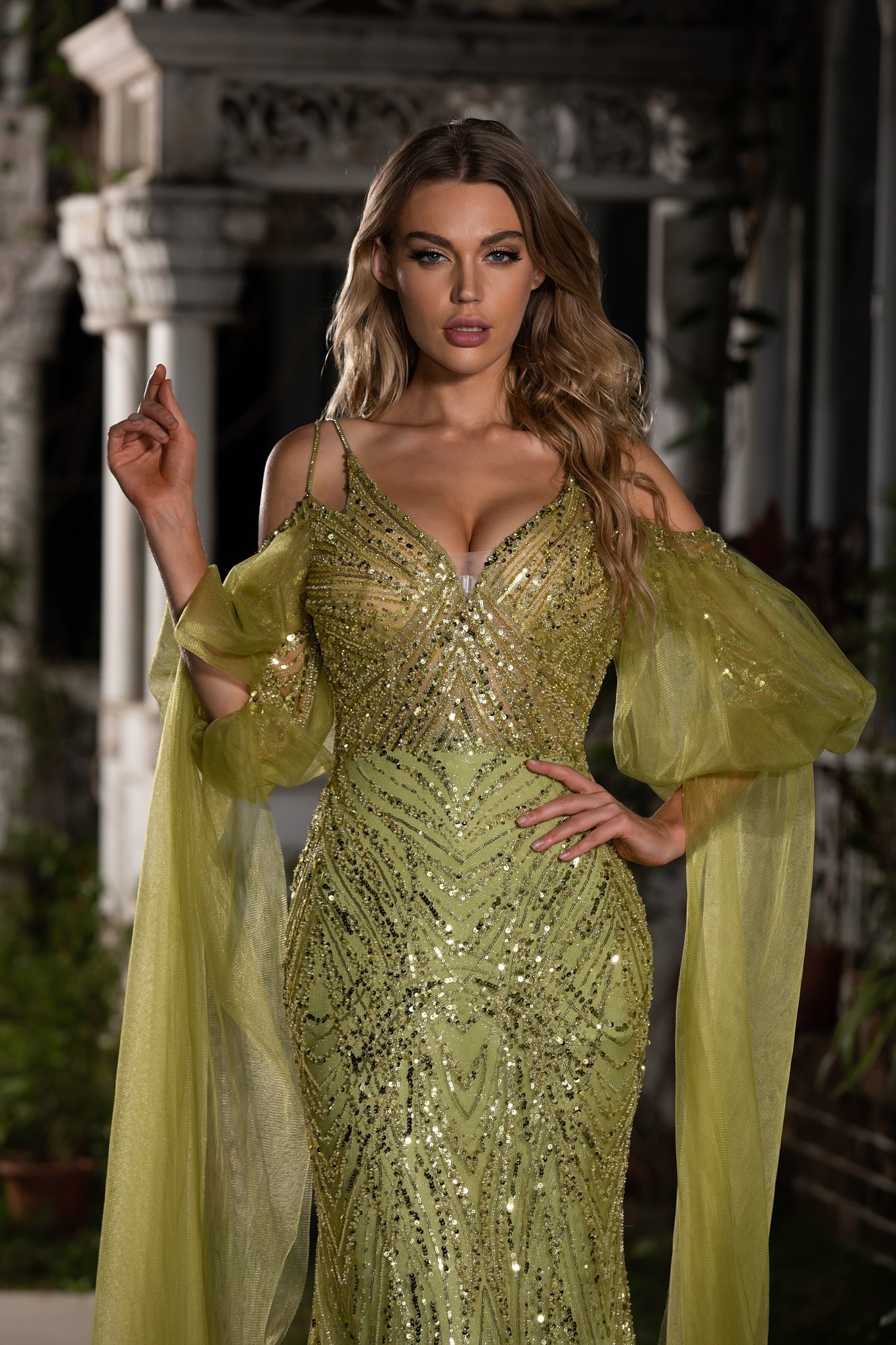 Magnolia Laurent — Formal Evening Gown, alternate view 6