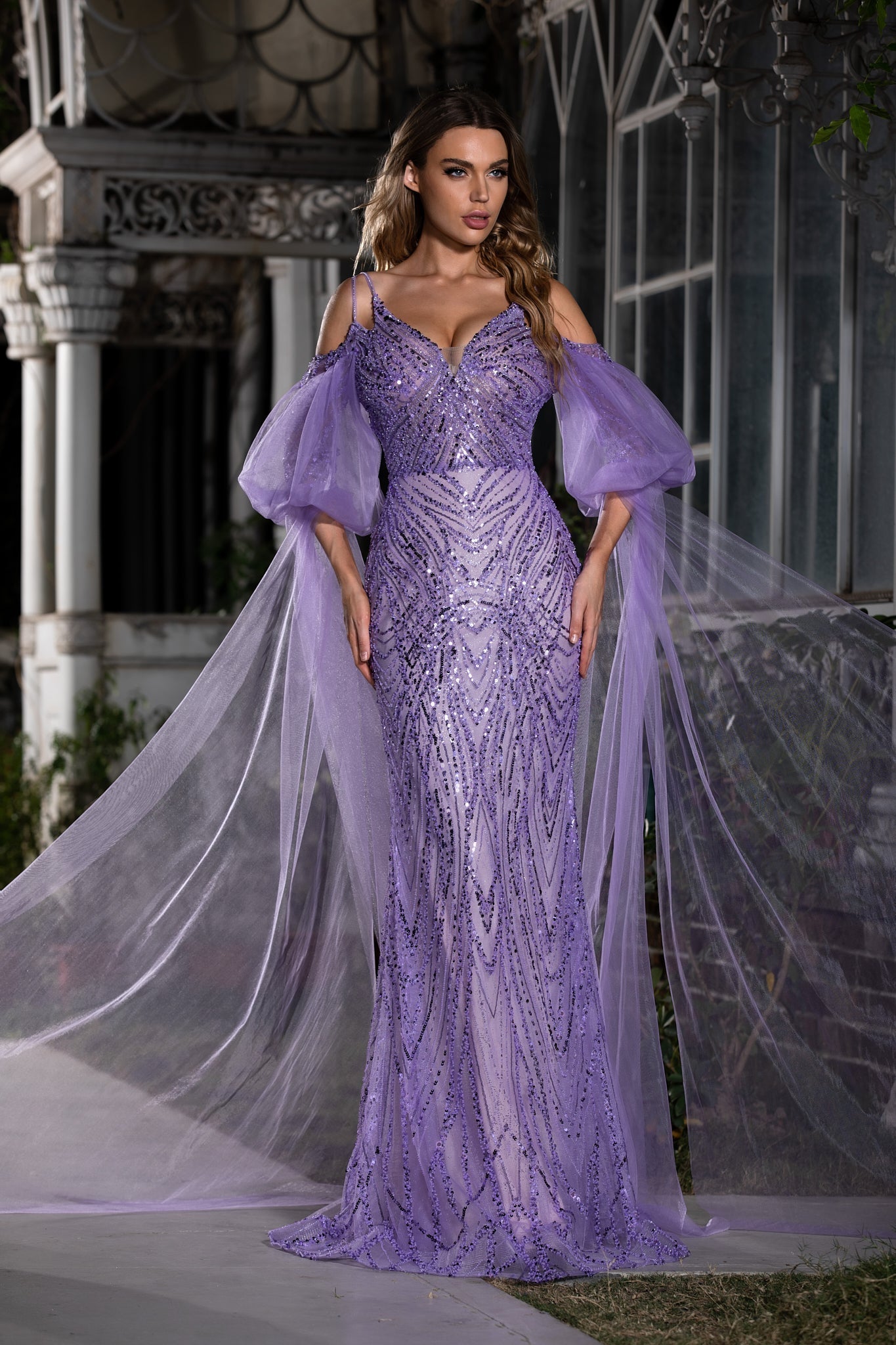 Magnolia Laurent — Formal Evening Gown, alternate view 5