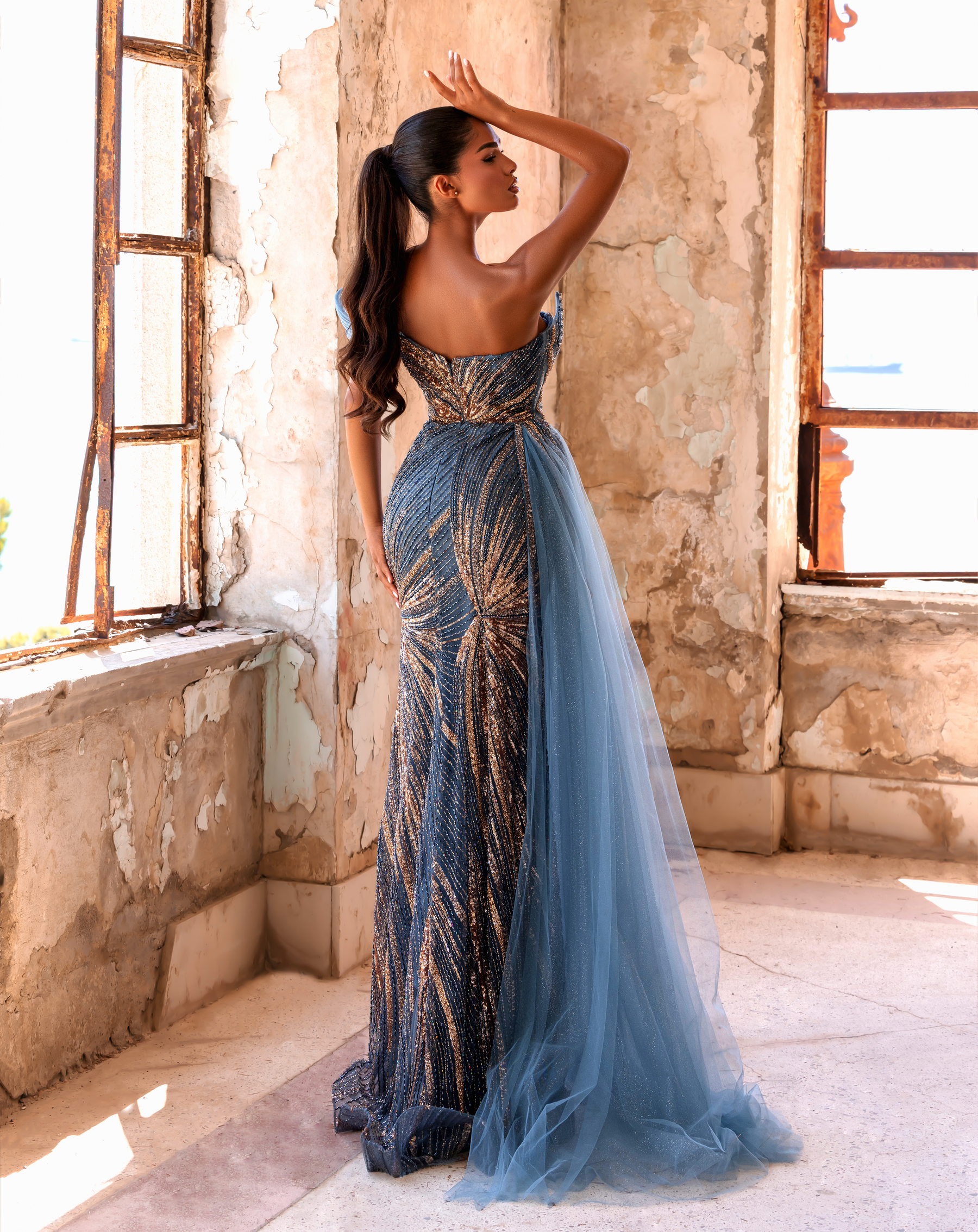Inez Moreau — Formal Evening Gown, alternate view 4