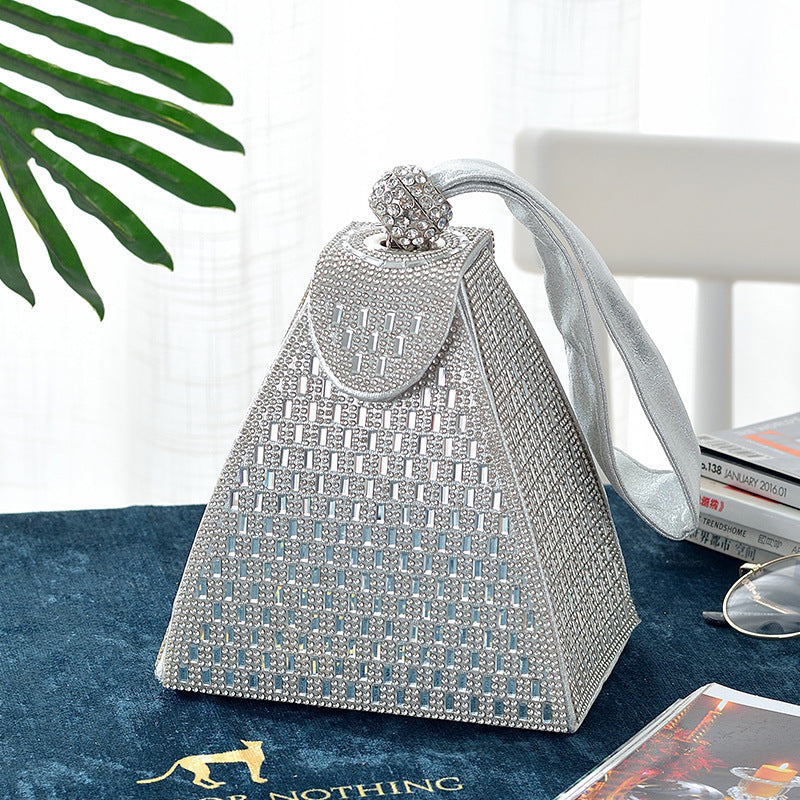 Triangle Diamond Handbag