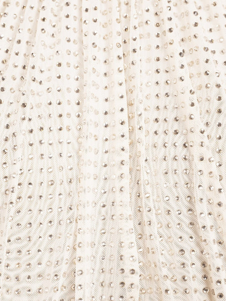 Firona™ | Crystal Mesh Maxi Dress - Opulent Empire