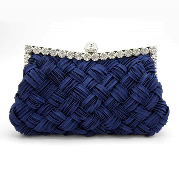 Diamond Bridal Clutch Bag Fold Dress Female Cloth Bag