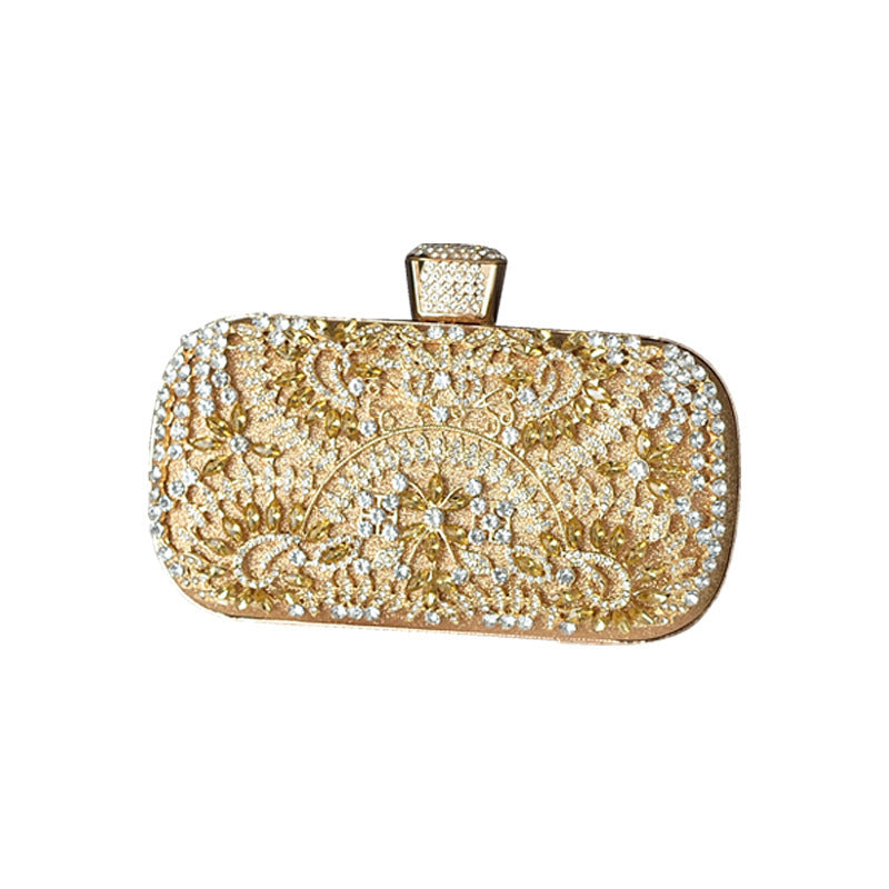 Women's Fashion Casual Diamond Clutch Shoulder Bag