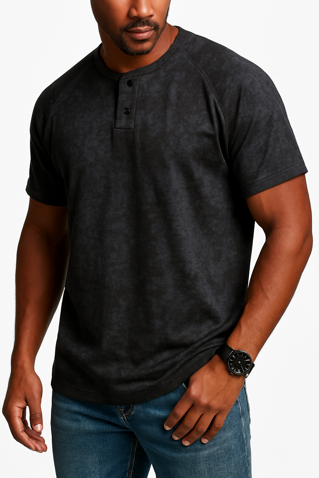 Nikolai Beaumont — Men's Full Size Round Neck Short Sleeve T-Shirt Plus Size, alternate view 2