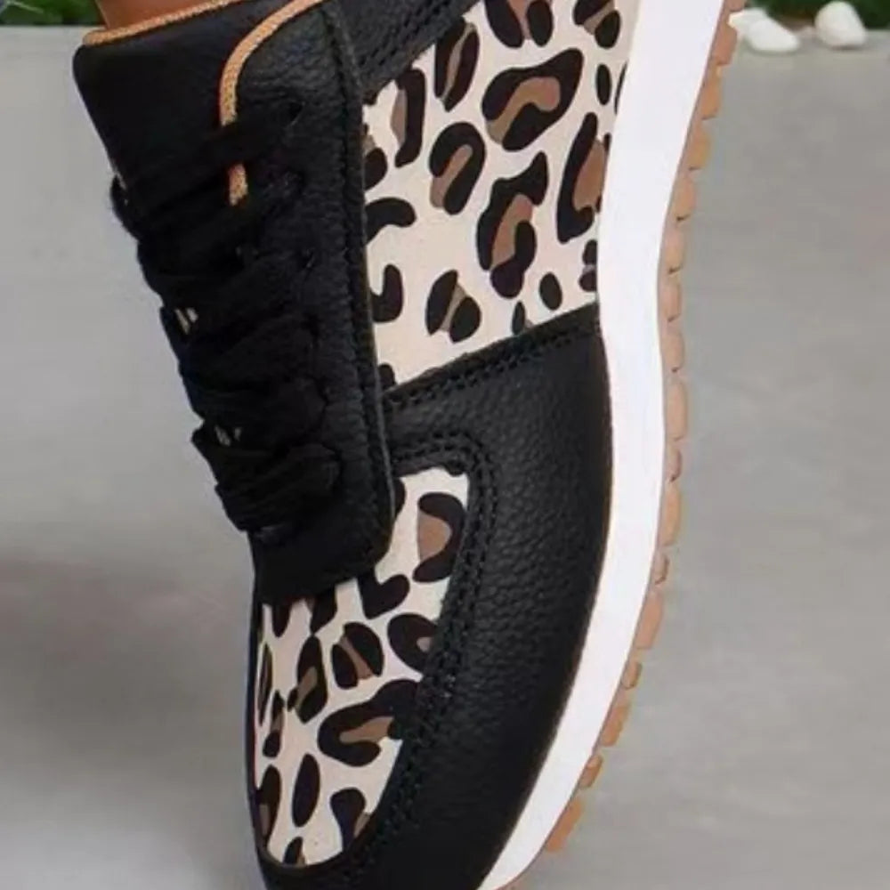 Nova Allegra — Printed PU Leather Athletic Shoes, alternate view 3