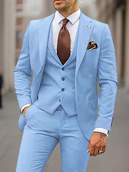 Danielius™ | Premium Business Suit 3-Piece Suit Set