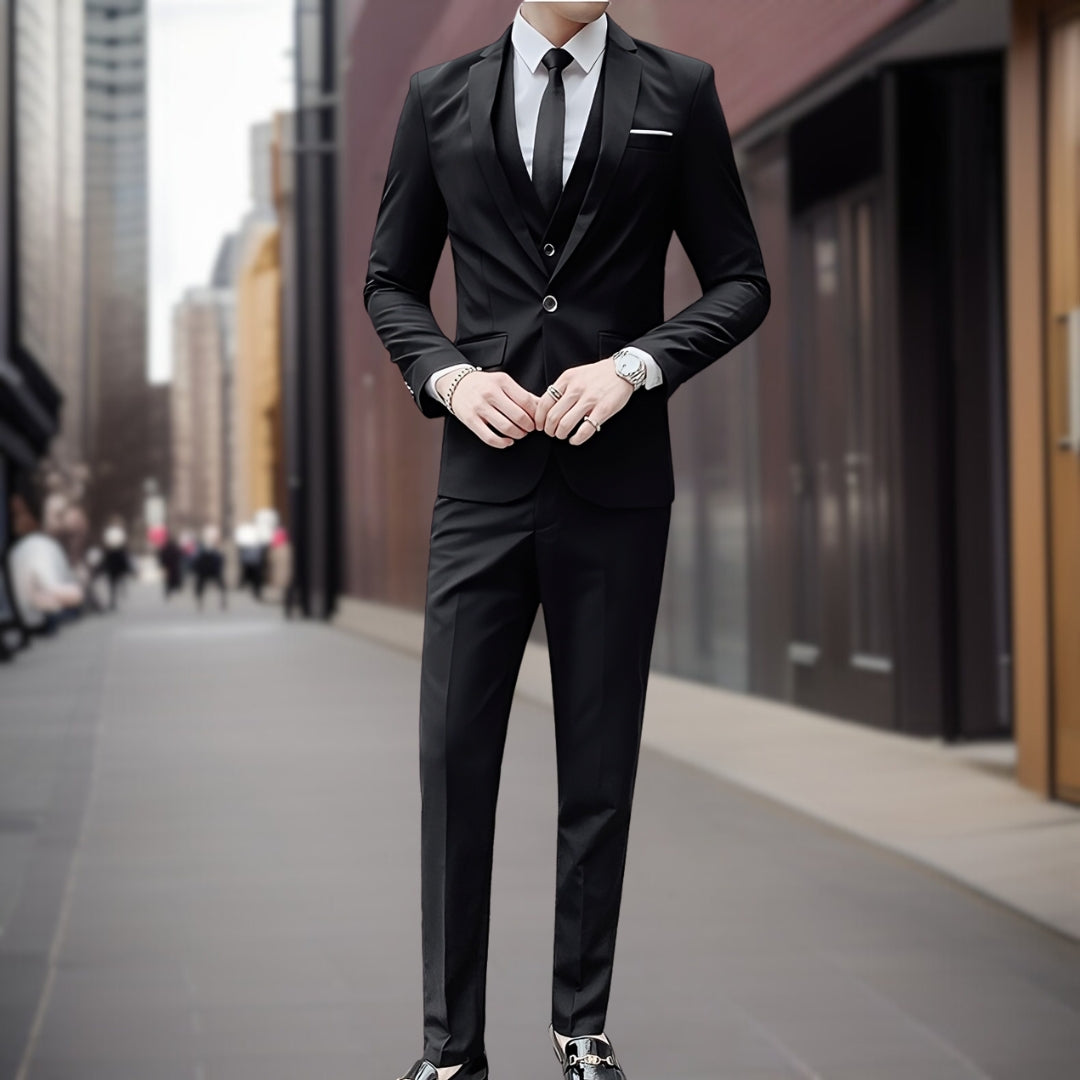 Nikolas™ — Finest Slimming Clothing 3-Piece Suit Set