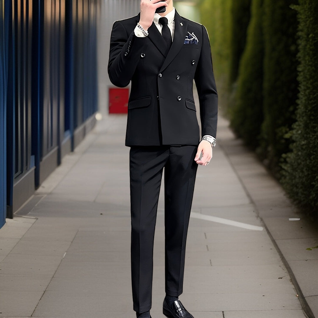 Alexandros™ — Luxury Business Suit 3-Piece Suit Set