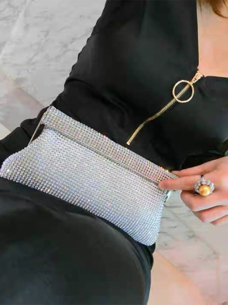 Glitz Diamonds Clutch Bag - Opulent Empire