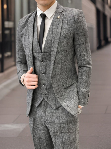 Xander™ | Deluxe Slim-Fit Three-Piece Suit