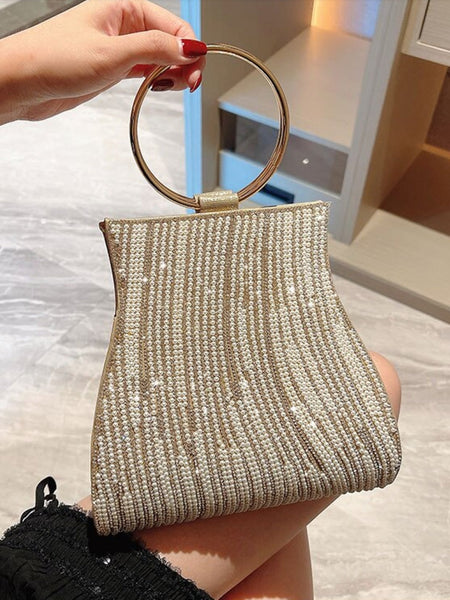 Meghan Rhinestones Handbag - Opulent Empire