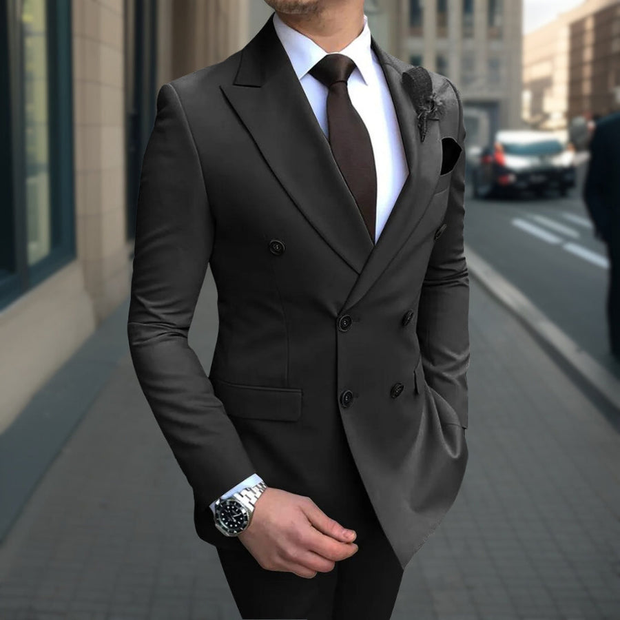 Nilsen™ — Finest Quality Business Suit 3-Piece Suit Set