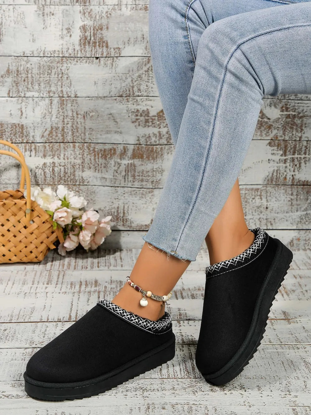 Perrin Allegra — Round Toe Platform Slippers Fashion Footwear, alternate view 11
