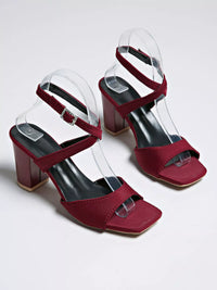 Sol Venturi — Open Toe Block Heels Sandals Fashion Footwear, alternate view 7