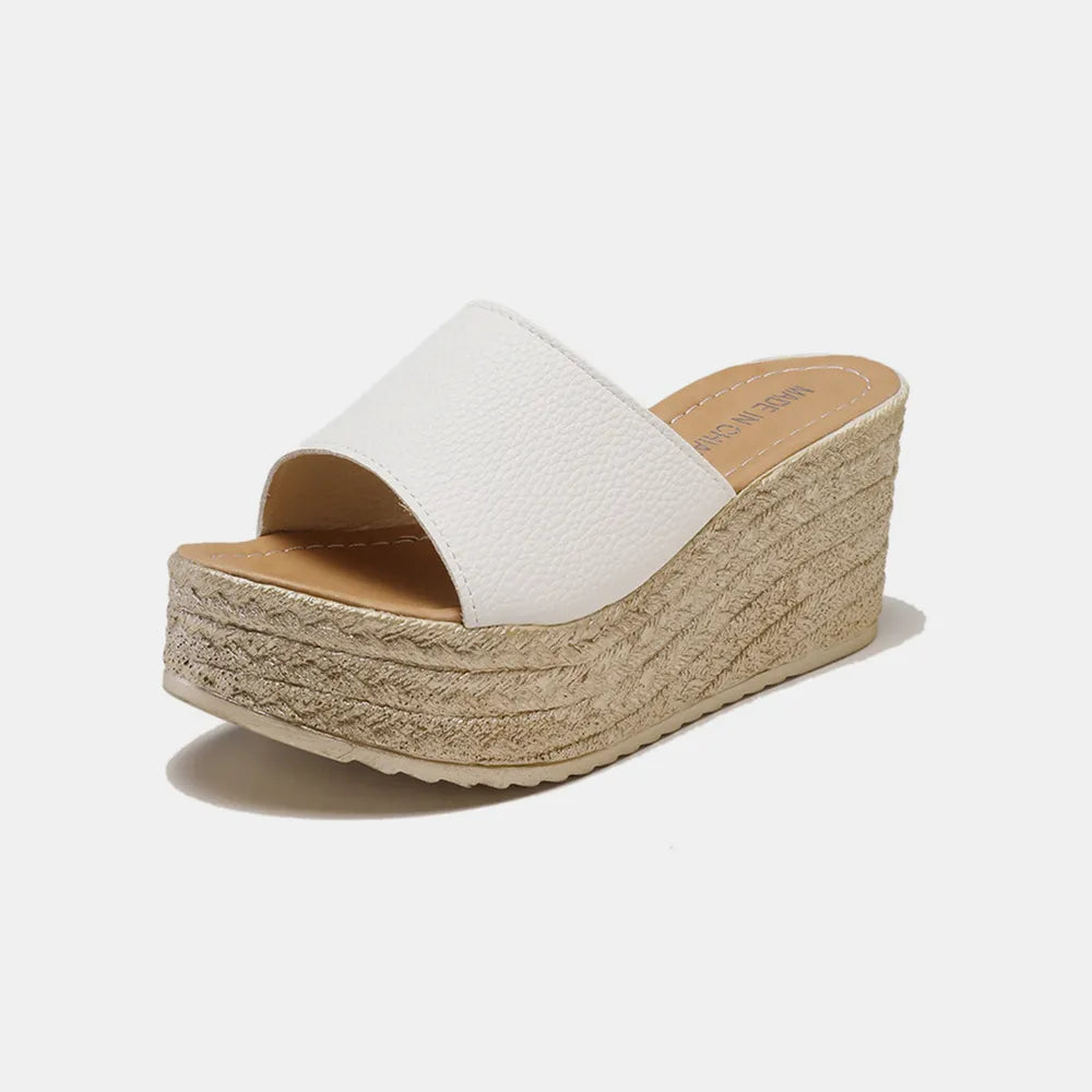 Lake Venturi — PU Leather Open Toe Sandals Fashion Footwear, alternate view 5