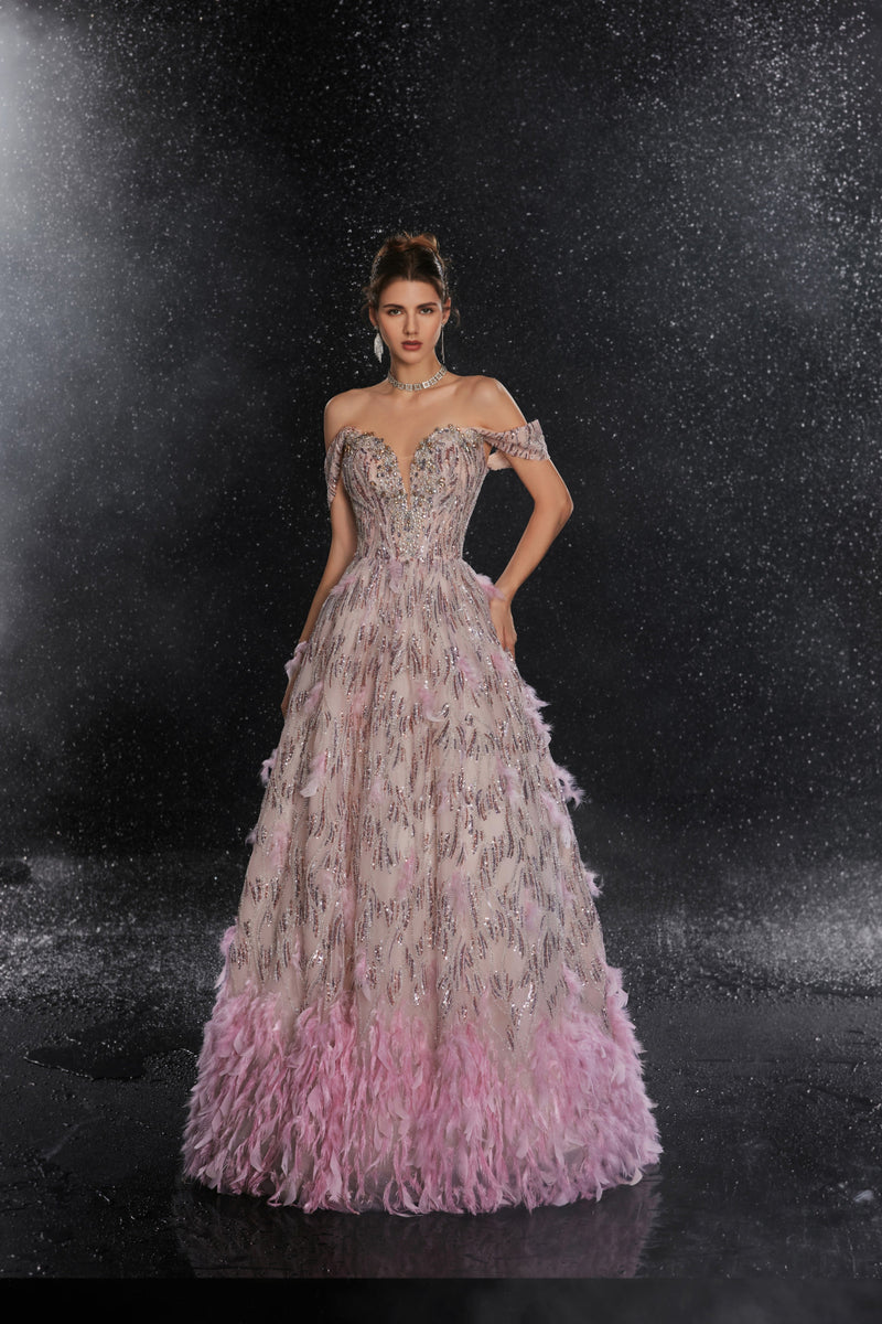 Magnolia Fontaine — Pink Women's Occasion Dress