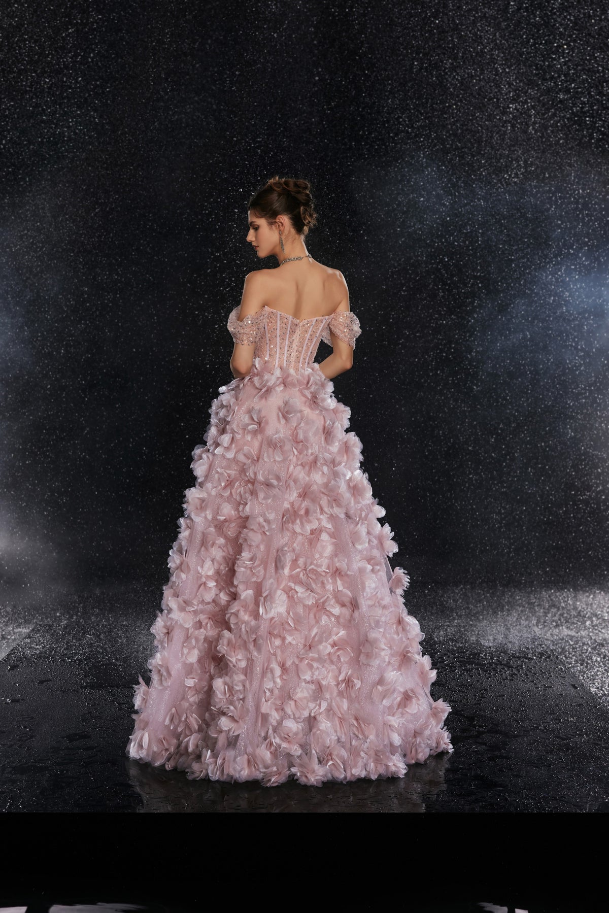 Katerina Fontaine — Pink Women's Occasion Dress, alternate view 2