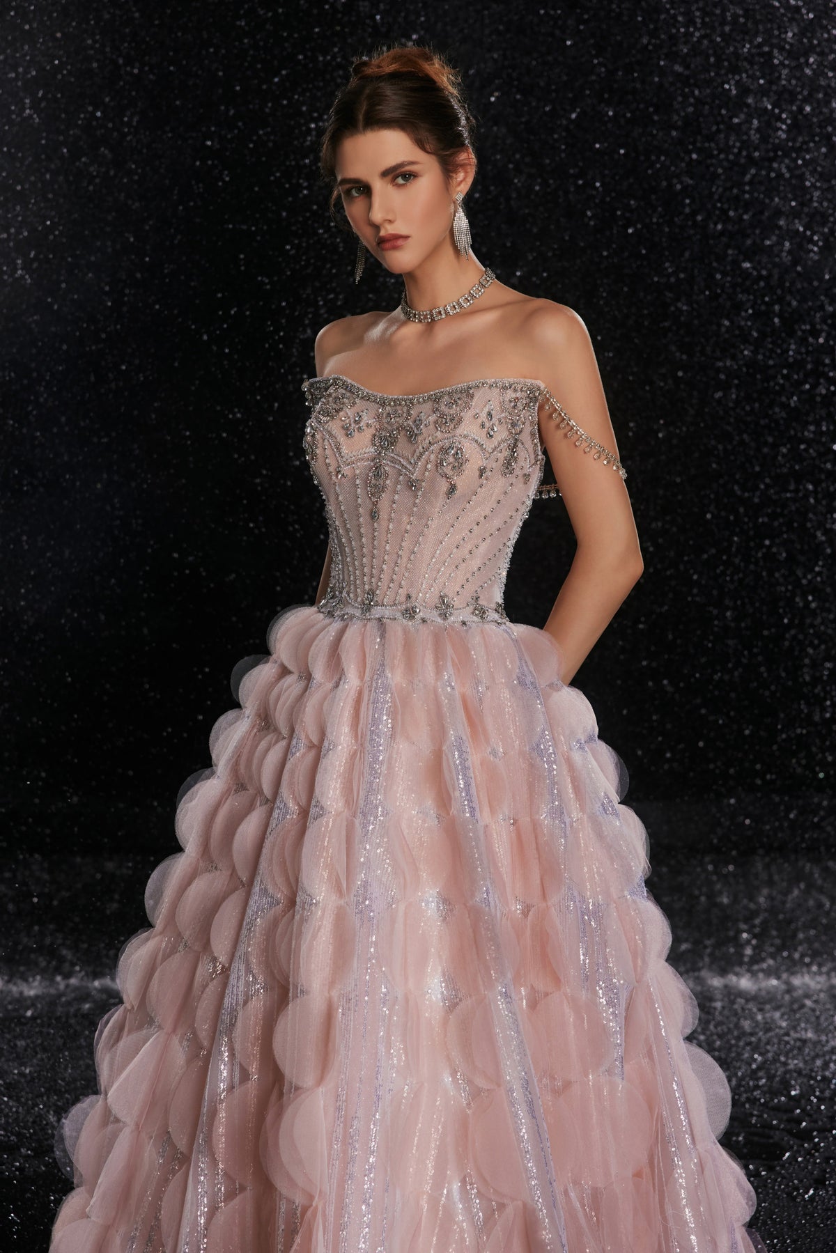Jessamine Fontaine — Pink Women's Occasion Dress, alternate view 2