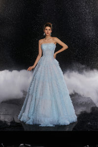 Gaia Fontaine — Blue Women's Occasion Dress